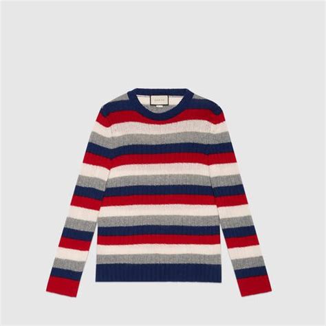 maglione a righe gucci|Gucci Maglione a Righe .